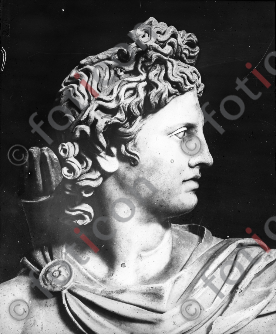 Apollo von Belvedere | Apollo of Belvedere - Foto foticon-simon-147-029-sw.jpg | foticon.de - Bilddatenbank für Motive aus Geschichte und Kultur